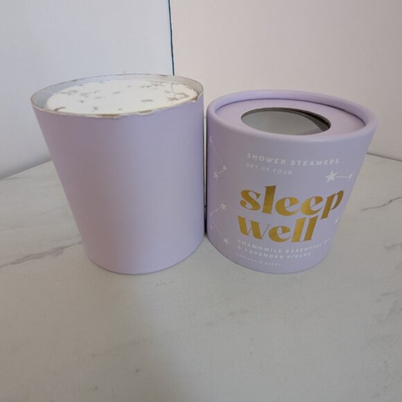 Sleep Well Chamomile & Lavender Shower Steamers - Set of 4 - Picture 5 of 5